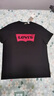 Levi's李维斯情侣美式宽松印花时尚简约舒适潮流纯棉圆领短袖T恤 藏青色 002A0-0002 XL 实拍图