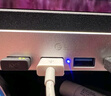 奥睿科（ORICO）Type-C分线器USB3.2Gen2hub扩展坞10Gbps集线器铝合金卡扣式 台式笔记本延长线 MH5PC黑色 实拍图