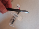 黑刃美工刀钨钢黑科技小型裁纸刀拆快递小刀壁纸刀工业级刀身合金刀片30度雕刻刀开箱刀美术生专用 3把-SK5黑刃30° 实拍图
