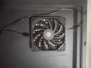 ID-COOLING12CM薄扇 12015无光机箱风扇黑色 超薄15mm规格 适用ITX下压式电脑散热器改装 TF-12015-K 实拍图