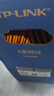 普联（TP-LINK） 六类千兆网线 原装CAT6类非屏蔽高速工程网线 纯铜双绞线 家装网络监控布线100米箱线EC6-100 实拍图