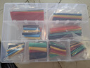 捷立（GeeLii）164件盒装热缩管 接线绝缘套管 充电数据线保护套热熔热塑管55200 实拍图