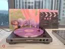 铁三角（Audio-technica）【只换不修】AT-LP60XBT GBK唱片机 蓝牙无线唱盘机音乐黑胶唱片机复古留声机 礼物 亮黑色 实拍图