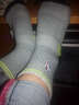 NBA篮球袜子男长筒袜男士棉袜毛巾底休闲运动袜男袜跑步长袜男 白色高筒袜 2双 均码 实拍图