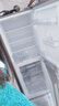 美的（Midea） 双门冰箱家用风冷无霜小型电冰箱 静音节能（176升直冷冰箱） BCD-176M 176升直冷双门冰箱 星际银 实拍图