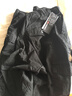 奕久久大码男士工装户外棉质长裤多袋工装裤嘻哈裤休闲裤胖子肥佬裤 黑色 XXL(2尺8-2尺9腰围) 实拍图