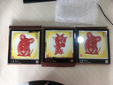 燕云州中国风特色礼品手工窗花镜框摆件剪纸工艺品福字成品送老外可定制 卡通生肖羊 实拍图