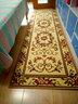 万腾 欧式剪花长条地毯卧室床边毯长方形家用过道走廊地毯门口进门入户玄关门厅地毯厨房加厚满铺阳台飘窗毯 1018W 800*2500mm 实拍图