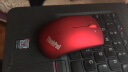ThinkPadThinkpad笔记本台式机通用游戏家用办公有线无线鼠标灵敏度高 0B47162魅力红无线蓝光鼠标 实拍图