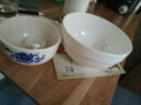 美味世家酒店餐厅家用餐具米饭碗4.5英寸陶瓷护边碗汤碗纯白沙拉甜品面碗 护边碗6英寸(面碗) 实拍图