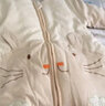 贝康乐园初生婴儿抱被春秋夏季薄款纯棉包被新生儿刚出生宝宝4567月份抱毯 生日熊粉（刺绣薄款） 实拍图