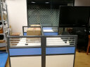 黎富办公家具现代简约屏风办公桌椅员工工作位组合职员办公电脑桌 四人位不含柜2.4米*1.2米*1.1米 实拍图