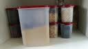 特百惠（Tupperware）保鲜盒 mm椭圆干货储藏盒套装 塑料密封盒厨房五谷杂粮收纳盒 正方2号 2.6L 单件装 实拍图