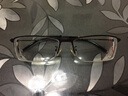 汉（Han Dynasty） 近视眼镜框男女款半框防蓝光辐射眼镜架轻盈光学配镜成品 4933 深咖色 配1.60变灰色镜片0-800度 实拍图