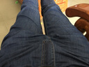 JEEP SPIRIT牛仔裤男2025秋冬季厚款男士中腰直筒商务休闲裤中青年弹力长裤子 8018#黑色 秋冬新款 厚款 36 2.8尺 实拍图