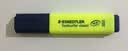 施德楼（STAEDTLER） 德国进口荧光笔364彩色记号标记笔 学生办公 粉彩淡色系复古暗色荧光笔 黄色 1支 实拍图