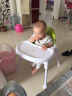 HAIZIJIA儿童餐椅婴儿宝宝餐桌椅儿童多功能宝宝餐椅可折叠便携式吃饭桌椅 小碎花 实拍图