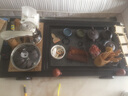 鼎器 带桶 整套紫砂陶瓷功夫茶具套装四合一电磁炉茶盘木竹乌金石茶海茶道茶台 13款：92CM祥云乌金石+浮雕紫砂+送桶 实拍图