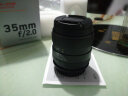 中一（zhongyi） 中一光学 35mm f2.0单反微单广角全画幅大光圈手动定焦相机镜头 佳能口-黑色 标配 实拍图