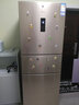 美的(Midea)258升 三门冰箱 变频无霜 一级能效 宽幅变温精准保鲜 电冰箱 睿智金 BCD-258WTPZM(E) 实拍图