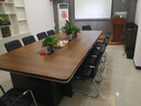 迅扬会议桌长桌6-8人桌椅组合现代简约会客桌板式培训桌洽谈办公桌 6.0*1.6米可坐22人左右 实拍图