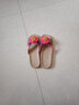 贵足享 家居拖鞋 情侣新款亚麻拖鞋 人字拖鞋 防滑室内拖鞋 凉拖鞋 黄粉花 35-36 (240mm) 实拍图