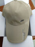慕熙威尔棒球帽子男女加长帽檐防风韩版运动休闲潮户外运动春夏季钓鱼帽遮阳帽 卡其色 可调节大小 实拍图