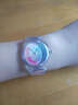 乐心手表女学生表ins风简约时尚果冻表星空原宿潮流男表女款石英表 6006 透明撞色星空 实拍图