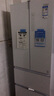 新款海尔冰箱 对开门抽屉式 1级变频多门 风冷无霜四门 342升 家用电冰箱 实拍图