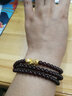 雅福莱珠宝（YAFUL JEWELRY）黄金貔貅转运珠手链3D硬金石榴石女士手镯足金999招财貔恘手串 单只貔貅+三圈5MM石榴石 实拍图