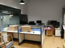 黎富办公家具现代简约屏风办公桌椅员工工作位组合职员办公电脑桌 四人位不含柜2.4米*1.2米*1.1米 实拍图
