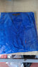 岗通夏天长短袖超薄款工作服套装男女蓝色物业保洁反光条透气劳保厂服 湖蓝长袖套装 M /165 实拍图