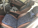 亦春天（Always Spring）高端小蛮腰汽车坐垫四季通用亚麻冰丝双面奔驰奥迪单片高感夏凉垫 玛驰紫（麻/绒双面） 实拍图