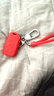 适用于本田钥匙包真皮钥匙套CRV思域雅阁凌派冠道URV缤智XRV壳锋范飞度奥德赛艾力绅杰德汽车钥匙扣 本田A款红色 实拍图