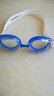 黑貂（SABLE） 防水防雾高清专业进口游泳镜男女士成人透明平光可左右不同度数 820蓝色（下单备注留言度数） 平光(非近视) 实拍图