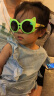 保圣(prosun)儿童太阳镜卡通偏光太阳镜时尚可爱墨镜PK1525 PK1525P05 镜框砂绿色/镜片灰片 实拍图
