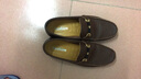 游虎（YOUHU）休闲皮鞋男真皮软底豆豆鞋套脚懒人驾车鞋百搭四季男鞋冬季加绒保暖棉鞋 暗棕【1818】 41 实拍图