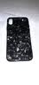 新爵 苹果x手机壳贝壳iphone8plus 6splus 7plus se2玻璃超薄全包潮牌女款 苹果X 5.8 幻夜黑 实拍图