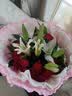 薇尼（LVINI）鲜花速递同城红玫瑰百合生日花北京郑州广州上海西安成都重庆南昌 33朵混搭玫瑰花束-浪漫 实拍图