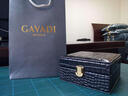 卡梵蒂GAVADI 鳄鱼皮皮带新款男士平滑扣时尚真皮男款腰带 黑色 120CM 实拍图