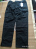 邦帅迈秋冬工装裤男长裤春秋季青年多口袋休闲裤男宽松大码直筒裤子 黑色 薄款 3XL（40-42） 实拍图