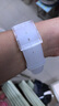 KHZ手表配件Swatch斯沃琪表带20MM硅胶适用于SUSB401SUSW402SUSN400 透明色 实拍图