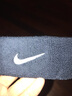 NIKE耐克运动头带发带男女防汗吸汗健身网篮球跑步运动头巾吸汗带 紫色N0001544043OS 均码宽度4.5CM 实拍图