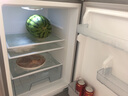 美的（Midea） 双门冰箱家用风冷无霜小型电冰箱 静音节能（176升直冷冰箱） BCD-176M 176升直冷双门冰箱 星际银 实拍图
