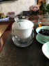 小北家 高温釉下彩加厚三件式陶瓷滤胆花茶杯泡茶杯耐热玻璃杯茶杯子 釉下彩-绿竹（促销） 实拍图