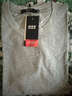 胖哥哥 大码男装加肥加大胖子体恤男士短袖T恤宽松圆领大码肥佬t恤 灰色狼图腾 3XL(胸围120) 实拍图