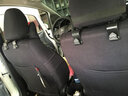 韩一飞度马自达汽车座套逍客缤越宝来polo座垫卡罗拉思域高尔夫6 7荣威亚麻布艺坐垫套五座适用于 豪华款黑色【可定制各车型】 实拍图