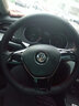 奥迈尔 大众真皮手缝方向盘套新探岳途昂途岳朗逸高尔夫7速腾凌渡宝来POLO迈腾帕萨特途观L把套改装 黑色红线两侧打孔 凌度专用 实拍图