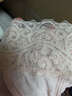 金三塔真丝丁字裤女低腰桑蚕丝性感情趣T字内裤 白色 1条 L 实拍图