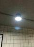 民宇led明装筒灯7w12w24瓦服装店客厅过道免开孔吸顶吊线圆形桶灯黑色 黑色 4寸12W+暖白光 实拍图